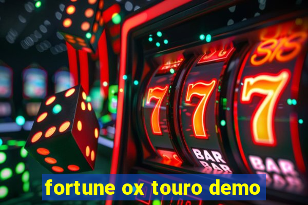 fortune ox touro demo